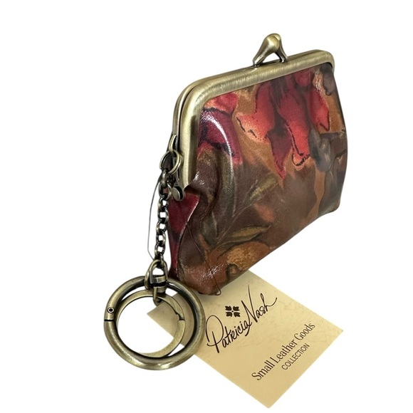 Patricia Nash Leather Borse Frame Coin Purse - Picture 2 of 6